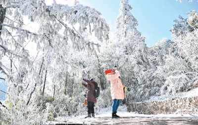 雪后武夷别样美