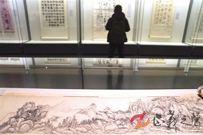 国博举办中国古代书画展