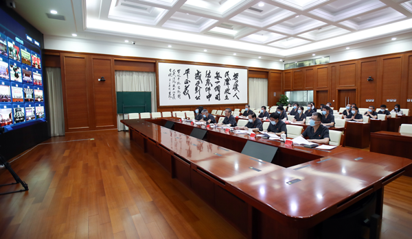 周强出席全国法院扫黑除恶专项斗争总结表彰