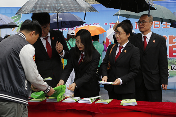 【世界环境日】松原中院积极开展普法宣传活