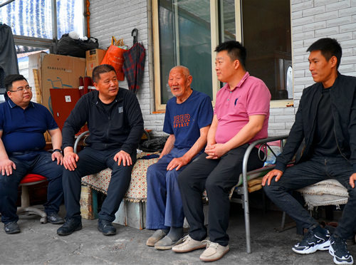 枫林电站党支部  “粽情端午”看望92岁