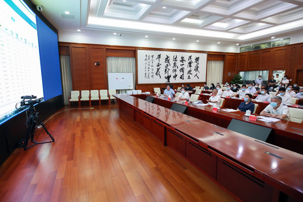 周强强调：深入贯彻习近平法治思想 推动执