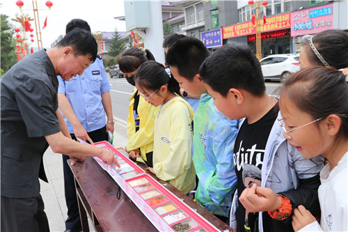 长白法院联合县公安局、检察院共同开展禁毒