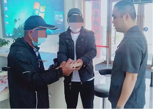 蛟河法院天岗人民法庭成功调解一起劳务者受