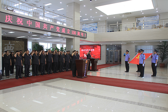 建党100周年 长岭法院这样迎接