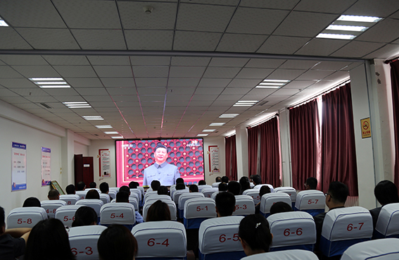 乾安法院组织全体干警观看“庆祝中国共产党