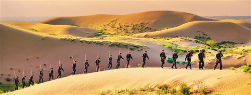 绿了大漠，青了阴山