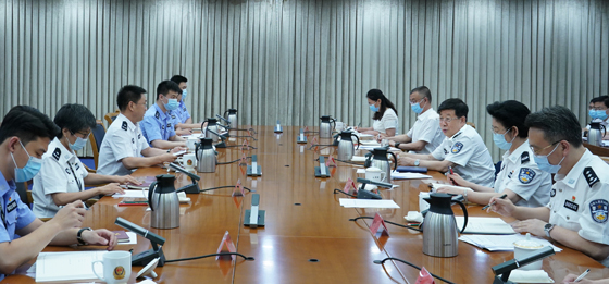 赵克志以普通党员身份参加公安部办公厅督办