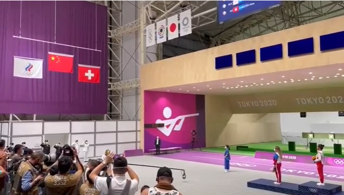 东京奥运第一首国歌是中国的