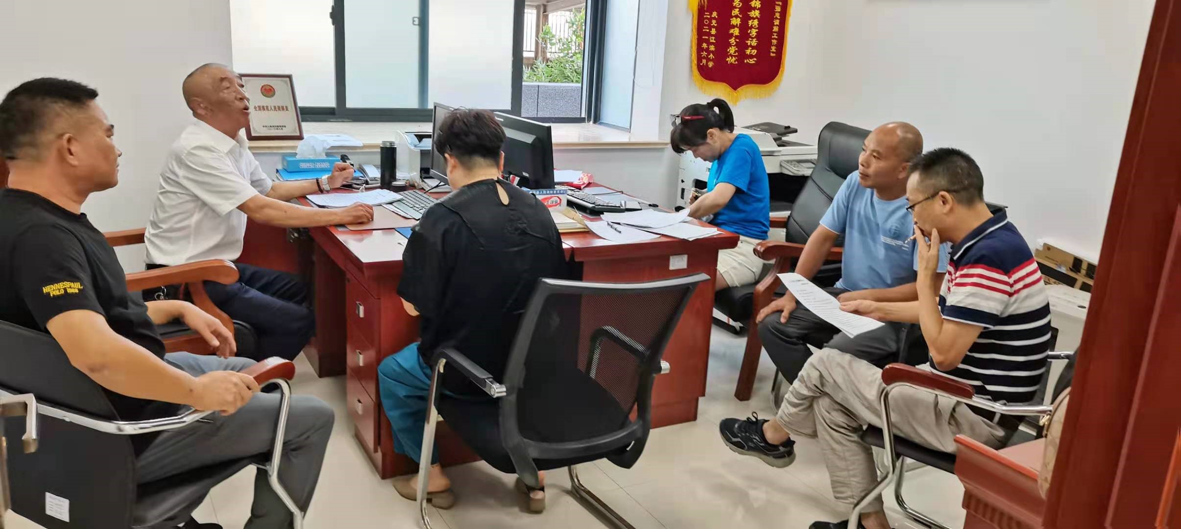 纪实浙江庆元县矛调中心“强忠调解工作室”