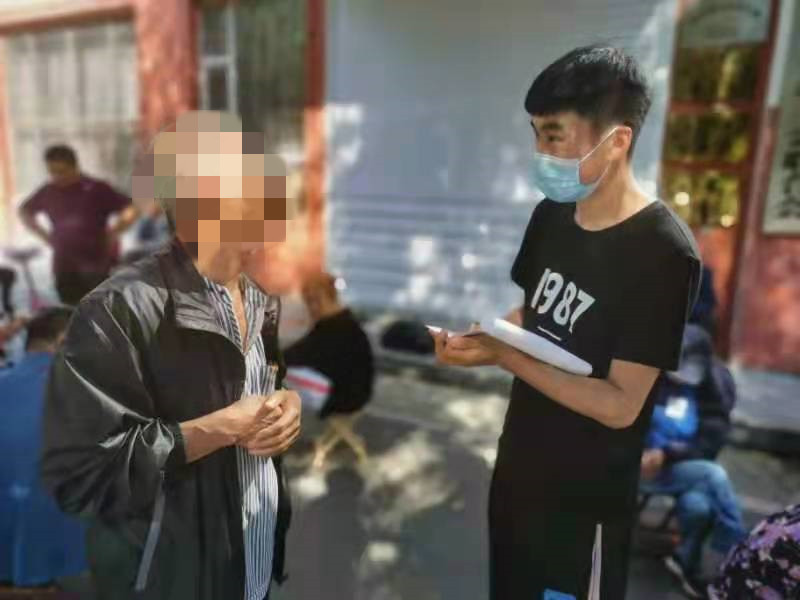 蛟河：深入走访社区，贡献抗疫力量