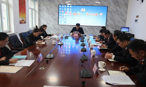 临江市人民法院党组 召开党风廉政建设工作