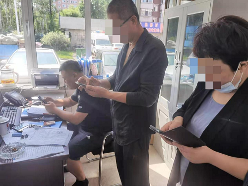 妥善审理道交事故 当事人当面致谢