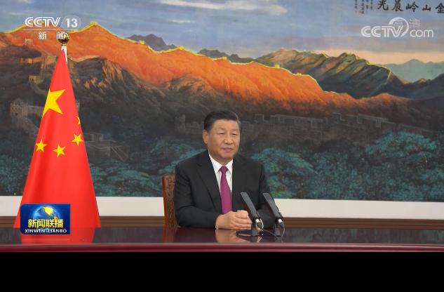 习近平为阿联酋迪拜世博会中国馆作视频致辞