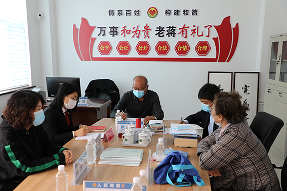 法官进网格 “法”“网”相融 “情”“理