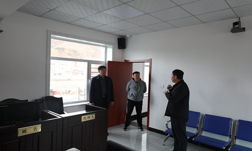 临江市人民法院代院长 一行走访调研临江人