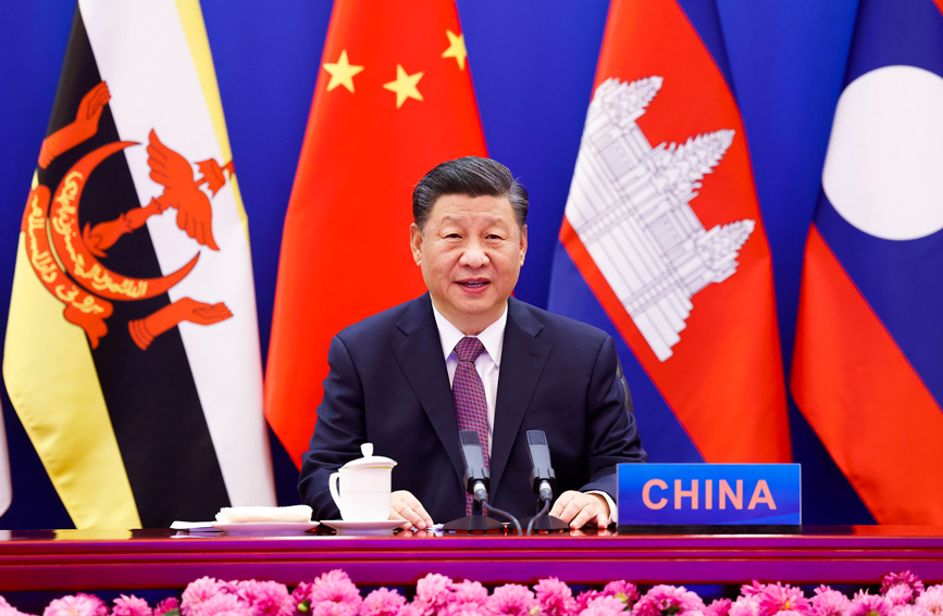 习近平出席并主持中国—东盟建立对话关系3