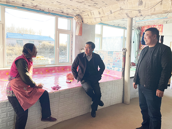 乾安法院：走访包保村屯 巩固脱贫成果 助