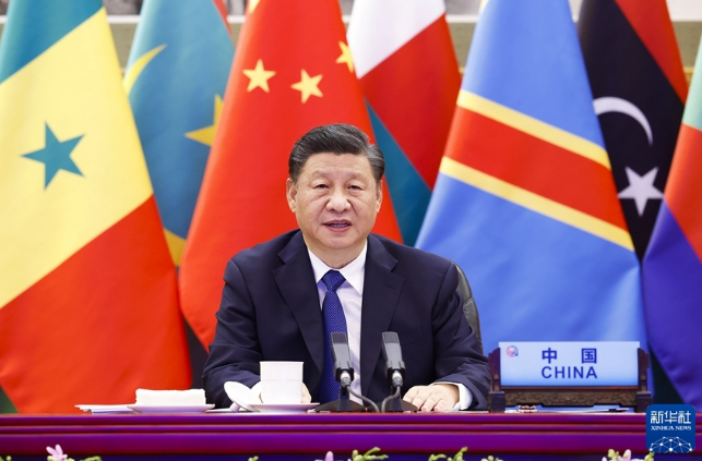 习近平出席中非合作论坛第八届部长级会议开