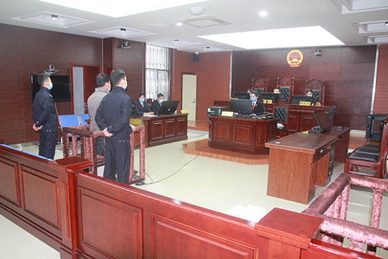 院长担任审判长 长岭法院公开开庭审理
