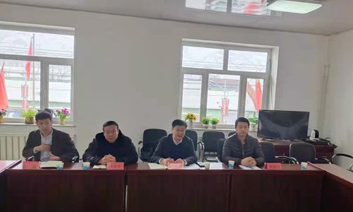 包保单位同调研  共同谋划振兴路