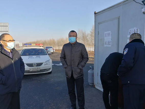 扶余法院党组书记、院长王宜兵到扶余市弓棚