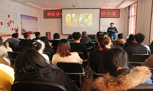 临江市大湖街道 开展消防应急演练 筑牢机