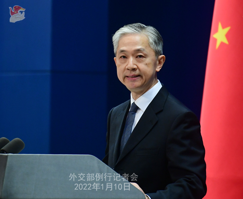 外交部敦促立陶宛不要充当反华势力棋子