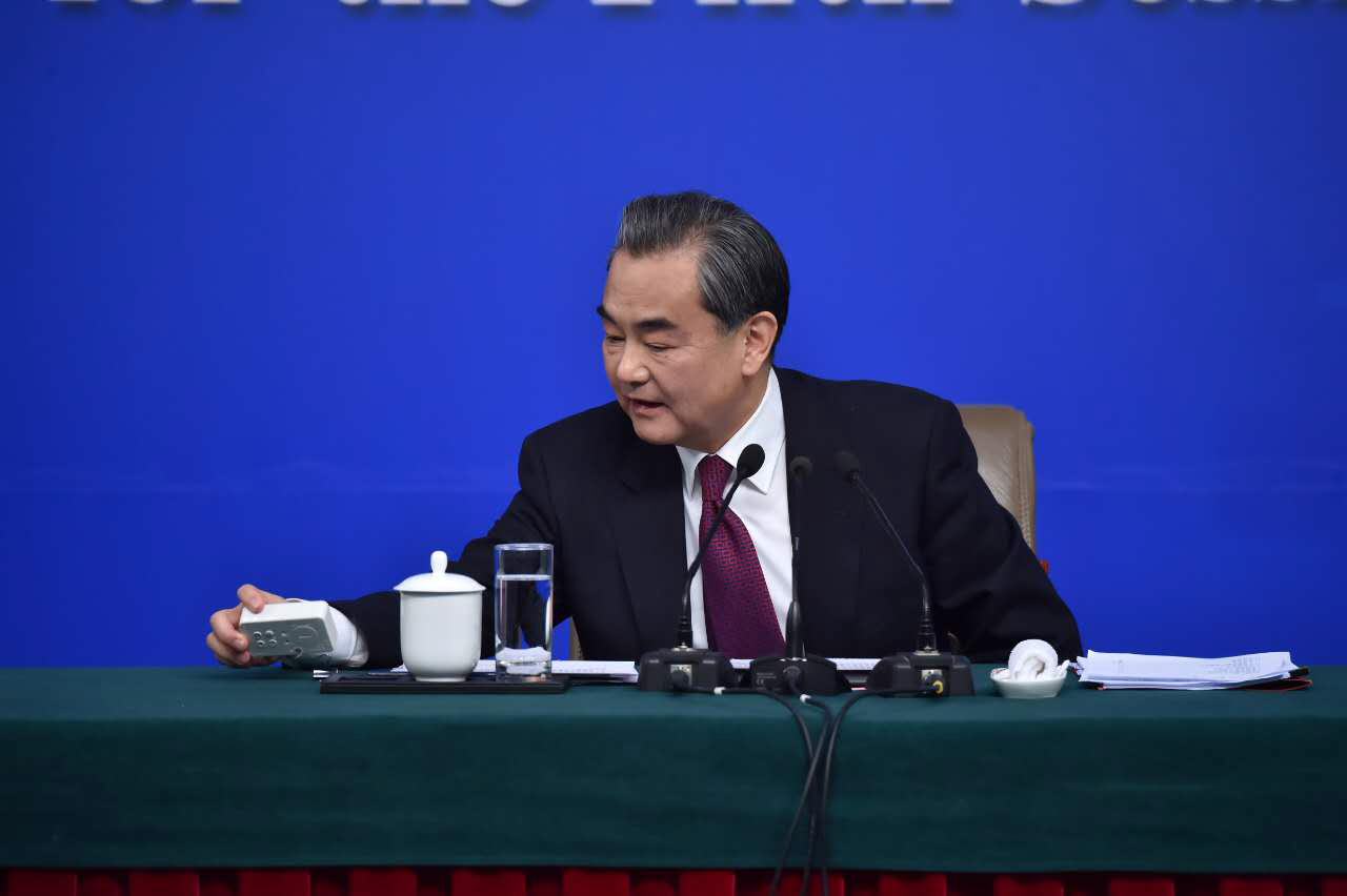 王毅应约同美国国务卿布林肯通电话