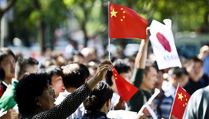 中国对日本好感度大降
