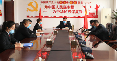 长白县法院就疫情防控再调度再部署再落实