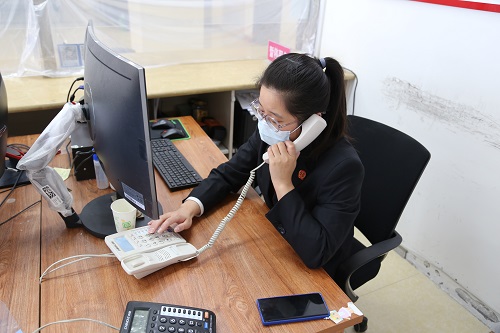 疫情防控期间，蛟河市人民法院在线诉讼服务