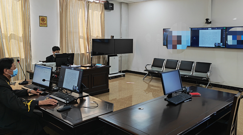 乾安法院：“云开庭”助力“审判不打烊”