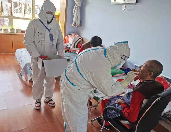 宁江法院：疫情防控不松懈 审判执行不“打