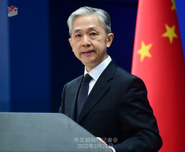 外交部：台湾不是乌克兰