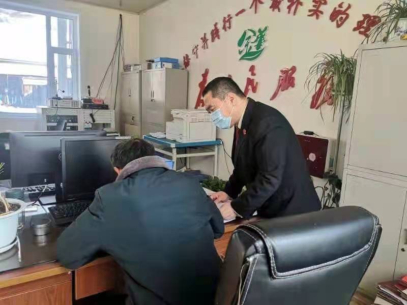 长白法院执行工作力度不减标准不降