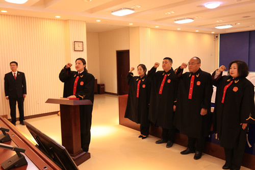 庄严宣誓 郑重践诺