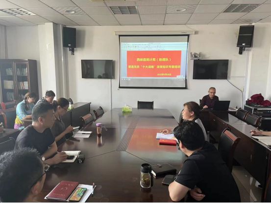 西峡县统计局（地调队）开展普通党员“十大