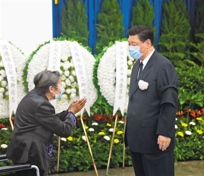 张思卿同志遗体在京火化  习近平栗战书汪