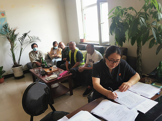 扶余法院：同时发出5份“诉前调书” 助推