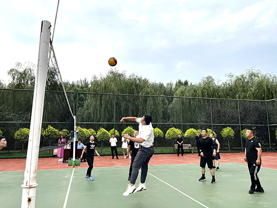 2022年院机关排球赛，开赛！