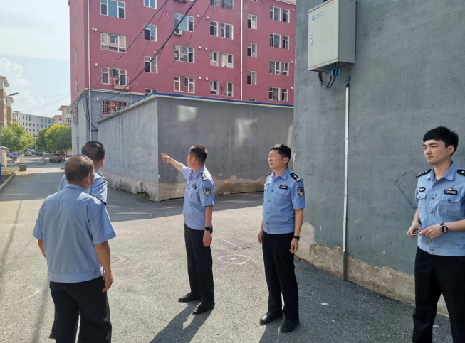 吉林高院法警总队莅临临江法院督导检查