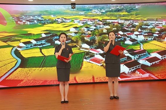 全市两级法院开展“红色传承·朗读者”主题