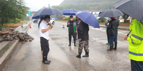 防汛抗洪 长白法院在行动！