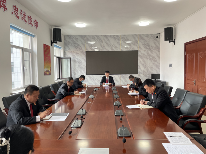 临江市人民法院召开环境资源审判工作推进会