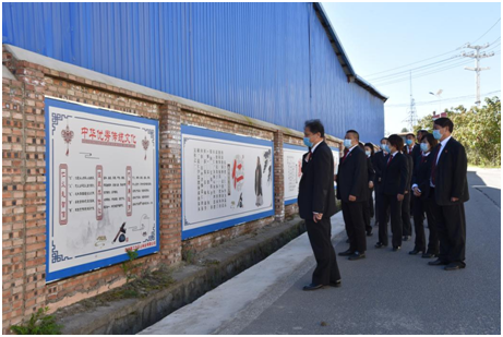 白石山法院 开展“大党日活动”，喜迎党的