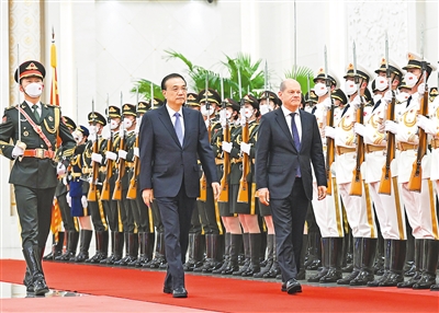 在开放进程中深化中德合作  更好扩大互利