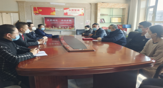 长白法院法治副校长深入学校调研学生学法之