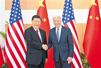 习近平同美国总统拜登在巴厘岛举行会晤