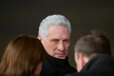 古共中央第一书记、古巴国家主席迪亚斯—卡